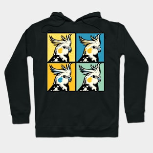 Pop Cockatiel Art - Cool Birds Hoodie